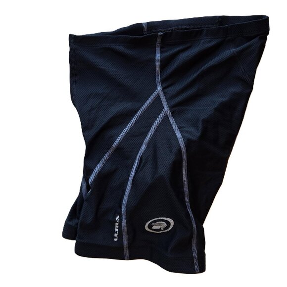 As-New Performance Ultra Unpadded Biking Cycling Shorts, Black Women's Size L - Picture 3 of 5